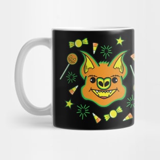 Halloween Bat Loves Candy Mug